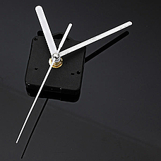 DIY White Hands Silent Quartz Wall Clock Movement Repair Parts