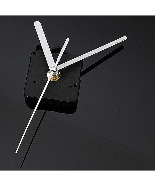DIY White Hands Silent Quartz Wall Clock Movement Repair Parts