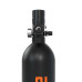 SMACO S400Plus 1L Scuba Diving Tank Set Oxygen Diving Cylinder Equipment Air Cylinder Underwater Diving Kit Black