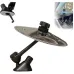 Car Crash Cymbal Air Vent Mini Drum Hand-shooting Cymbals Car Drum Cymbal Air Vent Musical Instrument For Car Interior