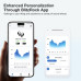 Blitzrock CT3 Pro Open Ear Earphone Air Conduction Earhook Rich Balanced Sound AI ENC 4 Mics Clear Calls 40H Playtime App Control IPX5 Waterproof Sports Headphones