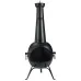 Singlyfire 54.5 Inches Fire Pit Chimenea Fireplace Cast Iron Outdoor Fireplace Garden Treasures Cast Iron Wood Burning