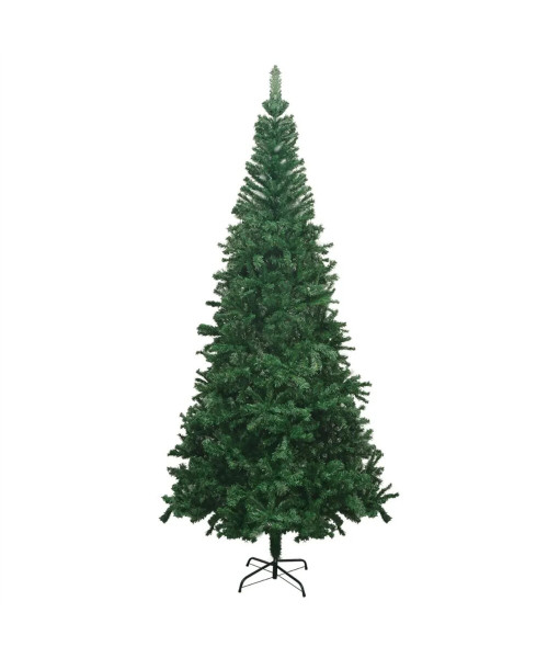 Artificial Christmas Tree,Xmas Pine Tree with 300 LEDs,Easy Assembly Christmas Tree with Metal Stand and 1300 Branchs for Home,Office,Party,Holiday Indoor Outdoor Decoration