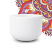 CVNC 432Hz 10" C Note Chakra Crystal Singing Bowl Frosted Quartz Sound Heal Bath