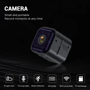 1080P Smart Action Camera HD Wifi Sports Camera IR Night Vision Bicycle Motorcycle Recorder Home Security Monitoring
