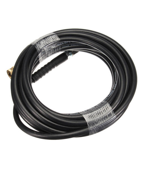 10M Tube 3/8 Quick Connect High Pressure Hose Black Washer Tube For Pressure Washer