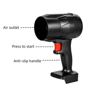 Andeman Cordless Car Maintenance Air Blower 31000RPM 300W 25 m/s Powerful Motor 21V Rechargeable Battery Portable Compact Design Automotive Cleaning Tool