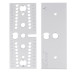 ENJOYWOOD Wnew 3 In 1 Dowel Jig Woodworking Hole Puncher Drill Guide Positioning Hole Opener DIY Woodworking Tools