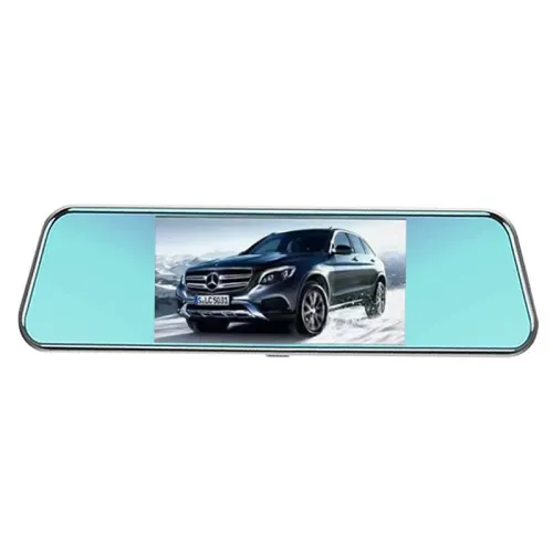 10 Inch Car Rearview Mirror Driving Recorder Front Rear Dual Recording HD Night Vision 24H Monitoring Mobile Phone Interconnection