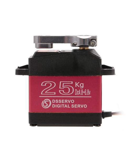 4pcs DSSERVO DS3225 25KG 180 Degree Metal Gear High Torque Waterproof Digital Servo For RC Airplane Robot