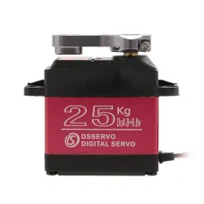 4pcs DSSERVO DS3225 25KG 180 Degree Metal Gear High Torque Waterproof Digital Servo For RC Airplane Robot