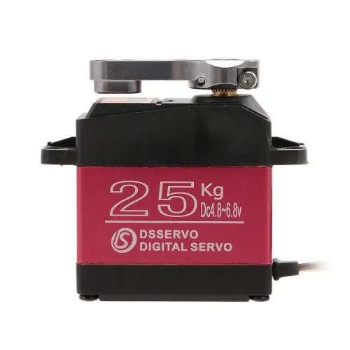 4pcs DSSERVO DS3225 25KG 180 Degree Metal Gear High Torque Waterproof Digital Servo For RC Airplane Robot