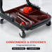 Heavy-Duty Garage Creeper Mechanic Stool with Tool Tray Storage for Car Maintenance