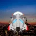 QIDI 570 2.4GHz 6CH 315mm Wingspan VTOL One Click Crane Mode Night Flying 6-Axis Gyro Brushless EPP RC Airplane RTF Compatible Futaba & DSM Receiver