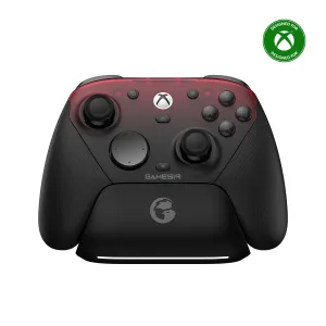 Xbox CertifiedGameSir G7 Pro Tri-mode Wireless Controller for Xbox Series X|S Xbox One & PC TMR Joystick Hall Trigger 1000Hz Gyro 4 Extra Buttons Swappable Faceplate Gamepad with Charging Dock