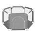 Comomy 6 Sided Baby Playpen for Babies Baby Playard Infants Toddler 6 Panels Safety Folding Indoor Outdoor Kids Play Pens Baby Fence Game Toy Pool Tent