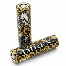 200Pcs IMREN 50A High Power 18650 Battery 2600mah 3.7V Rechargeable Lithium-ion Cells Flashlights RC Toys Home Tools Batteries