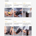 HiBREW H4 Multifunctional Portable Coffee Machine Adapter & Storage Bag & Foldable Holder Compatible with NS Capsules DG Capsules & Ground Coffee for Outdoor Activities