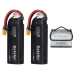 ISDT BattAir 11.1V 5200mAh 80C 3S Second Generation Smart Lipo Battery XT60 Support APP Control for RC Car