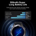 BlitzWolf BW-Voyager1 1.43-inch AMOLED GPS Double Straps Compass & Barometer 10ATM Waterproof bluetooth Call Heart Rate Blood Oxygen Monitor Sleep Monitoring Menstrual Cycle Multi-sports Outdoor Smart Watch
