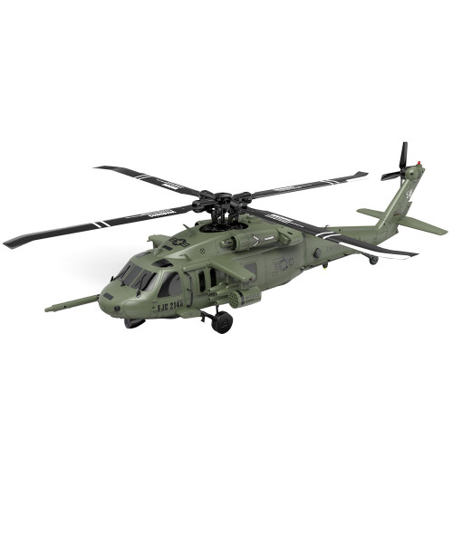 Eachine E200S UH-60 2.4G 6CH 6-Axis Gyro Dual Brushless Motor 1:47 Scale Flybarless RC Helicopter BNF / RTF