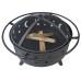 Fireplace with Spark Screen Poker for Bonfire Patio Backyard Garden Picnic Fire Pit 30in Fire Pits for Outside Wood Burning Outdoor, 8010