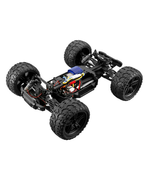 Flyhal HBX FC610 RTR Two Battery 1/10 2.4G 4WD 46km/h RC Car Vehicles LED Lights Brushed Big Truck Model Toys Kids Child Gifts