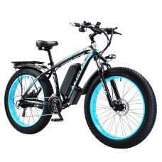 KETELES K800 Electric Bike 48V 1000W Motor 13AH Battery 26*4.0inch Tires 30-60KM Max Mileage 150KG Max Load Electric Bicycle