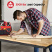 ENJOYWOOD 60 inch Worktable Workbench with Power Outlet 2000 lbs Load Capacity Garage Table Desk Adjustable Height Work Bench for Garage/Wood Shop/Office/Home