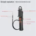 360 Rotation Inspection Camera HD 2MP Endoscope IP67 Waterproof 1m Cable LED Lights Android/iPhone Compatible Visual Image Video Recording Capabilities