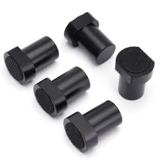 ENJOYWOOD 19/20mm Woodworking Quick Release Bench Dogs Clamp Desktop Tenon with Non-slip Pad Table Limit Block Table Stop