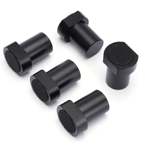 ENJOYWOOD 19/20mm Woodworking Quick Release Bench Dogs Clamp Desktop Tenon with Non-slip Pad Table Limit Block Table Stop