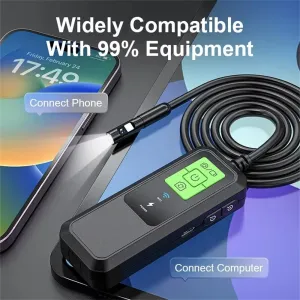 WiFi Industrial Endoscope HD Resolution Dual Lens Inspection Tools For Car Repair Pipeline Maintenance Home Appliance Testing Android IOS