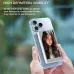 Magnetic Phone Selfie Monitor Screen for Smartphone Rear Camera Selfie with bluetooth Button Vlog Live Stream for iPhone Android Phone