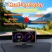 2-in-1 Smart Car Head-Up Display with Built-in Central Console Installation-Free Loop Recording Dash Cam