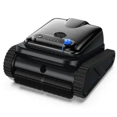 INSE Y50S Robotic Pool Cleaner, Upgraded Motor, Powerful Wall-Climbing with Scrubber Brushes, Smart Path Navigation, Cordless Pool Vacuum for Inground Pools up to 2000 Sq.ft