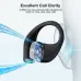 Blitzrock CT3 Pro Open Ear Earphone Air Conduction Earhook Rich Balanced Sound AI ENC 4 Mics Clear Calls 40H Playtime App Control IPX5 Waterproof Sports Headphones