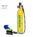 DEDEPU S5000B-A 1L Portable Scuba Diving Set 15-25 Minutes With Regulator Comfortable Silicone Mouthpiece Diving Goggles Strap Bag Handbag
