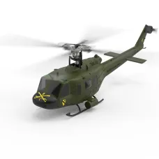 Eachine E190 PRO UH-1 2.4G 6CH 3D6G 1:34 Scale Huey Dual Brushless Motor Flybarless RC Helicopter Compatible with FUTABA S-FHSS