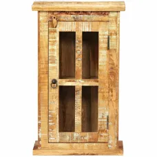 Wall Cabinet Solid Reclaimed Wood 17.3"x8.3"x28.3