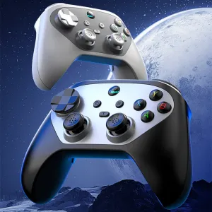 G6S Wireless bluetooth Game Controller with Hall Joysticks and Hall Trigger 6 Axis Gyro 1000Hz Turbo Macro for PC Switch Android iOS