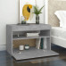TV Cabinet with LED Lights Concrete Gray 23.6"x13.8"x15.7