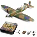 Eachine Spitfire Brushless 487mm Wingspan 2.4G 4CH 6-Axis Gyro One Key Aerobatics EPP RC Airplane Warbird Fixed Wing BNF/RTF