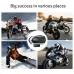 QTB35 Motorcycle Bluetooth Helmet Headset Wireless Music Headphone Over-ear Stereo Headset V5.0 Waterproof