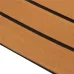 600x2400x5mm Brown Black Teak Decking EVA Foam Marine Flooring Faux Boat Decking Sheet