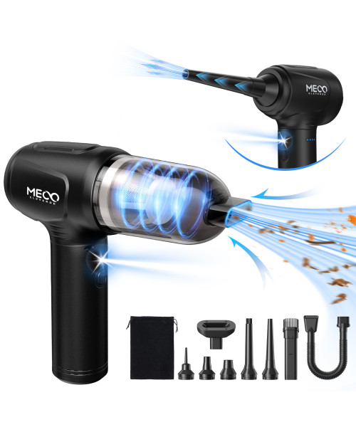 MEVC1 4 IN 1 Air Duster  & Vacuum Max 16KPA &110000RPM Strong Suction Power