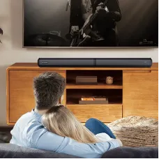 Refurbished ULTIMEA Apollo S40 2.0 Channel bluetooth Soundbar 2 Tweeters+2 Woofers Deep Bass 6EQ Mode Detachable Wired Speaker