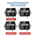Digital Tachometer Engine Tach Hour Meter Tachometer Gauge Engine RPM LCD Display For Car Motorcycle Stroke Engine Boat ATV Motocycle