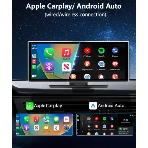 iMars 11.26 inch bluetooth Car MP5 Player 1920x720 IPS HD Large Screen Portable with Carplay WiFi FM Transmission Built-in 1W Speaker GPS Navi