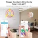 MOES Tuya WiFi/ZigBee3.0 Smart Sound and Light Siren Sensor 90dB Smart Life Siren Home Security System Tuya Gateway Hub Work with Alexa